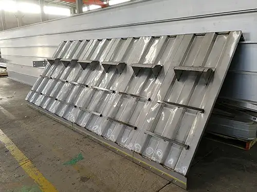 Stainless steel sealing hood panels